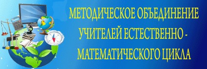 ШМО учителей естественно-математических дисциплин